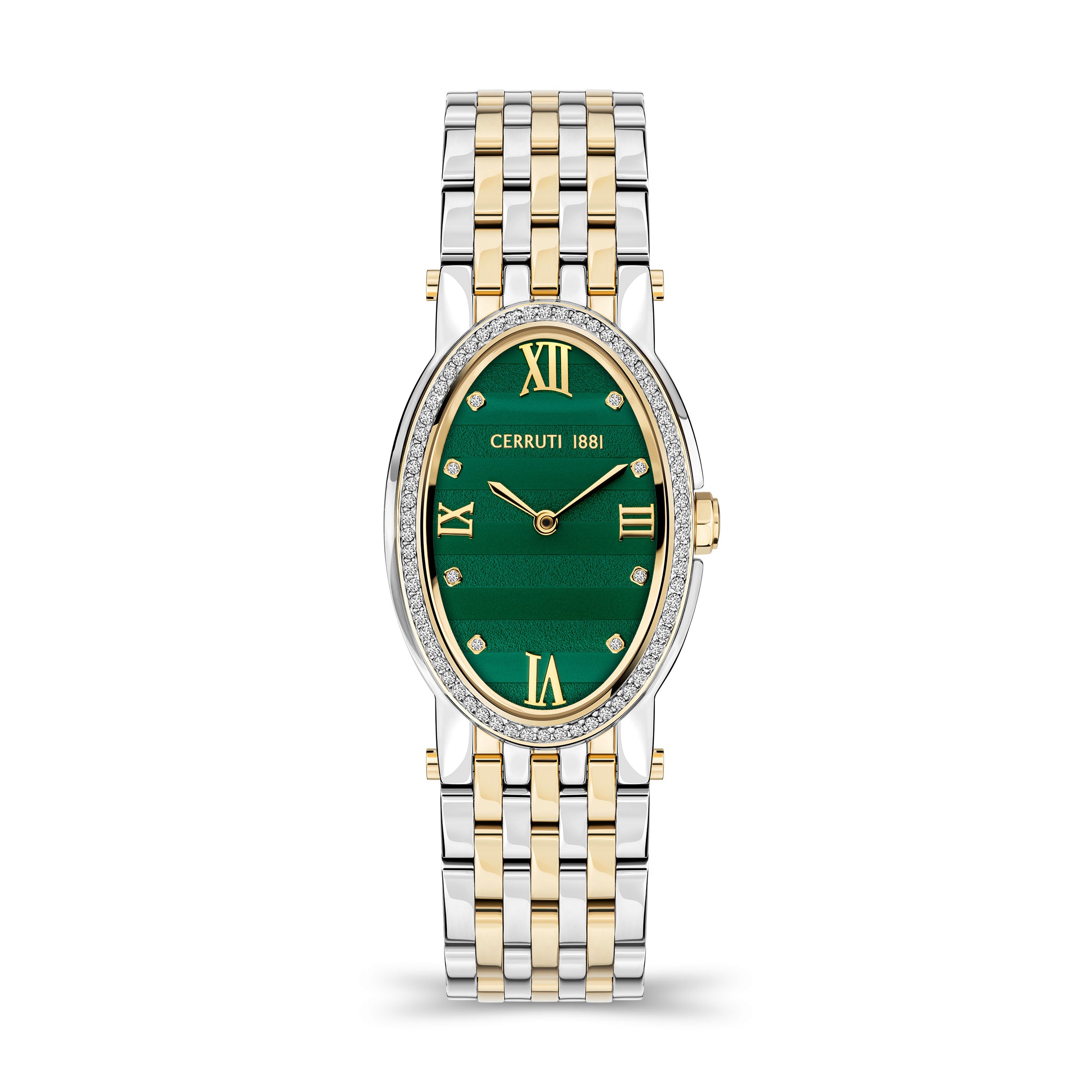 Cerruti Women's Quartz Green Dial Watch - CER-0439