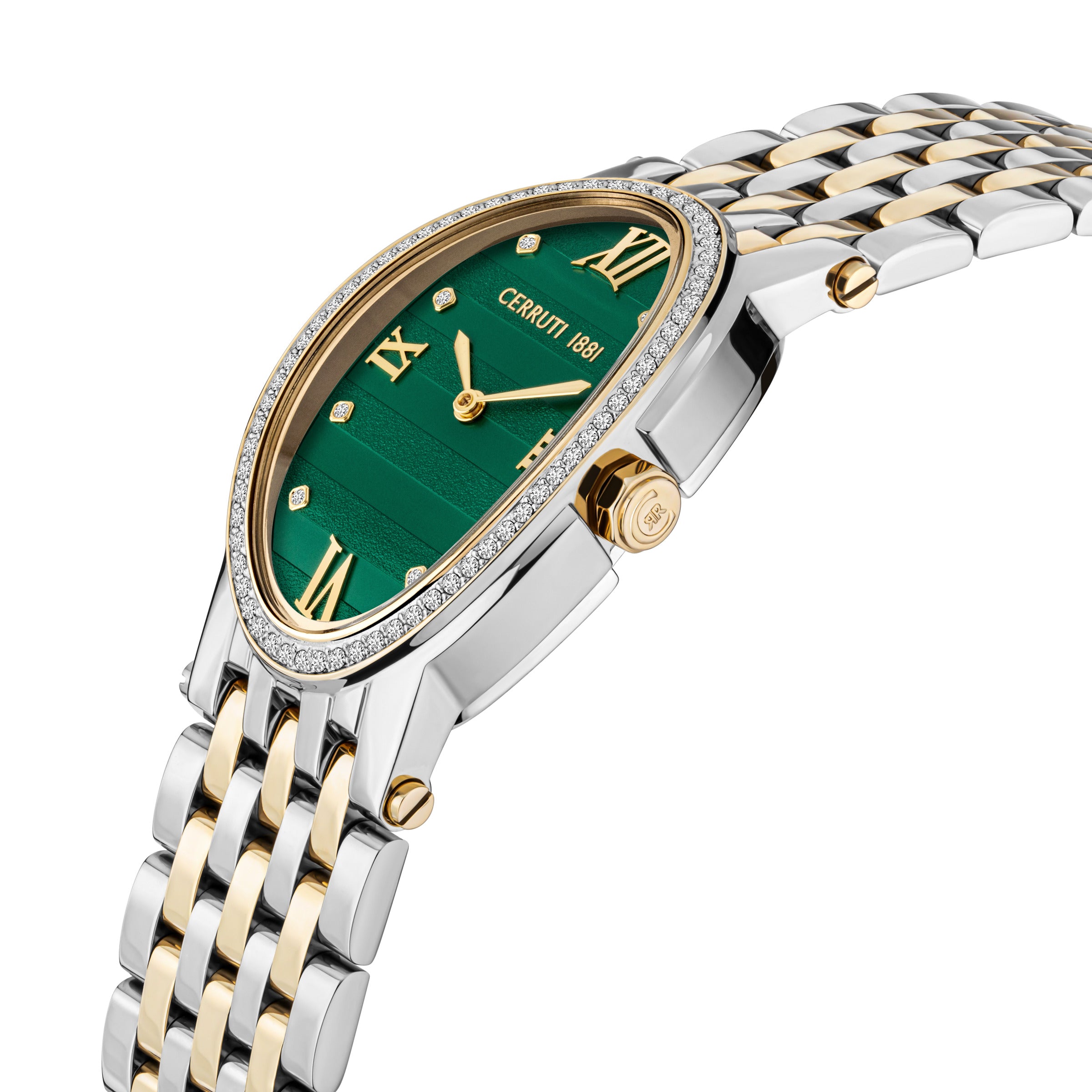 Cerruti Women's Quartz Green Dial Watch - CER-0439