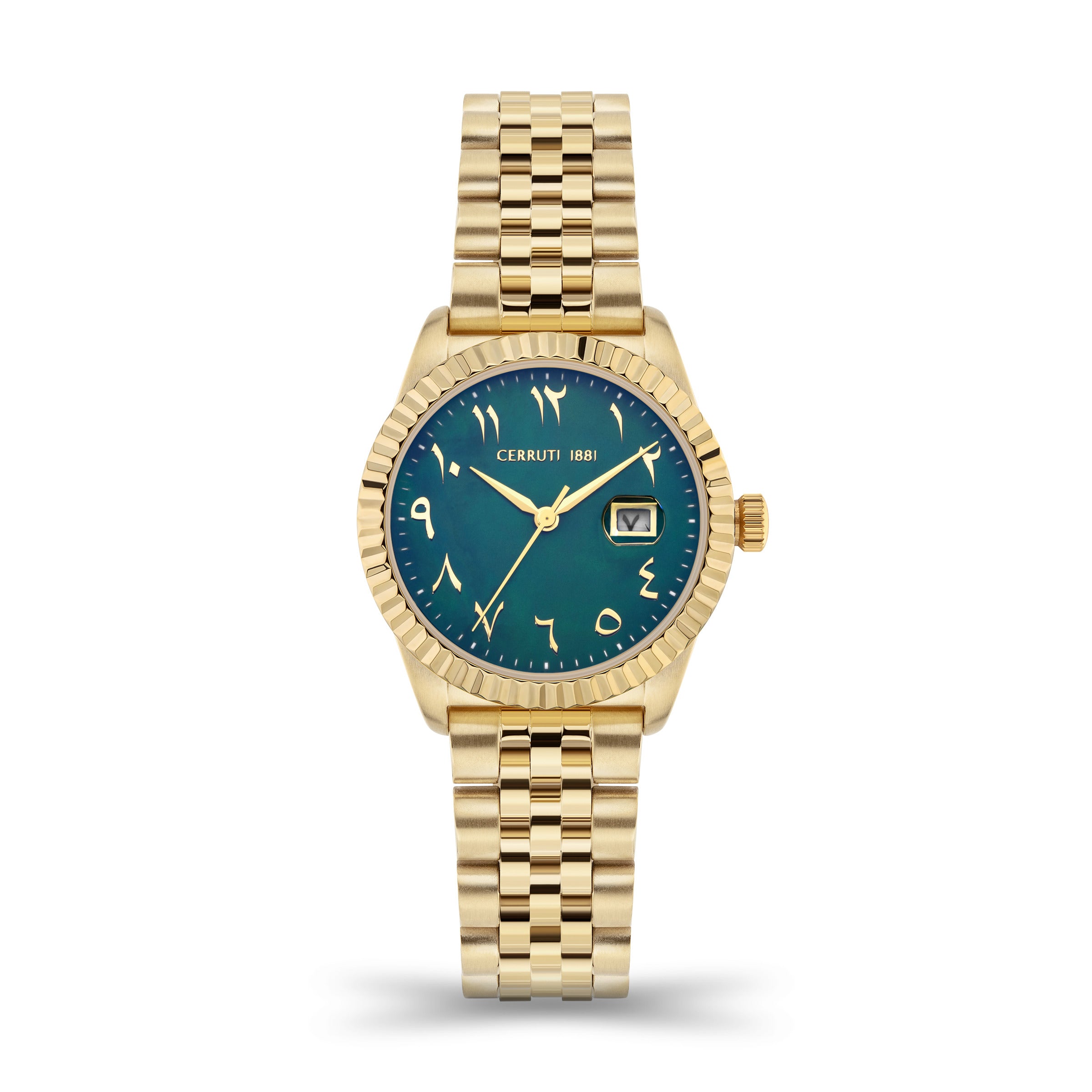 Cerruti Women's Quartz Green Dial Watch - CER-0450