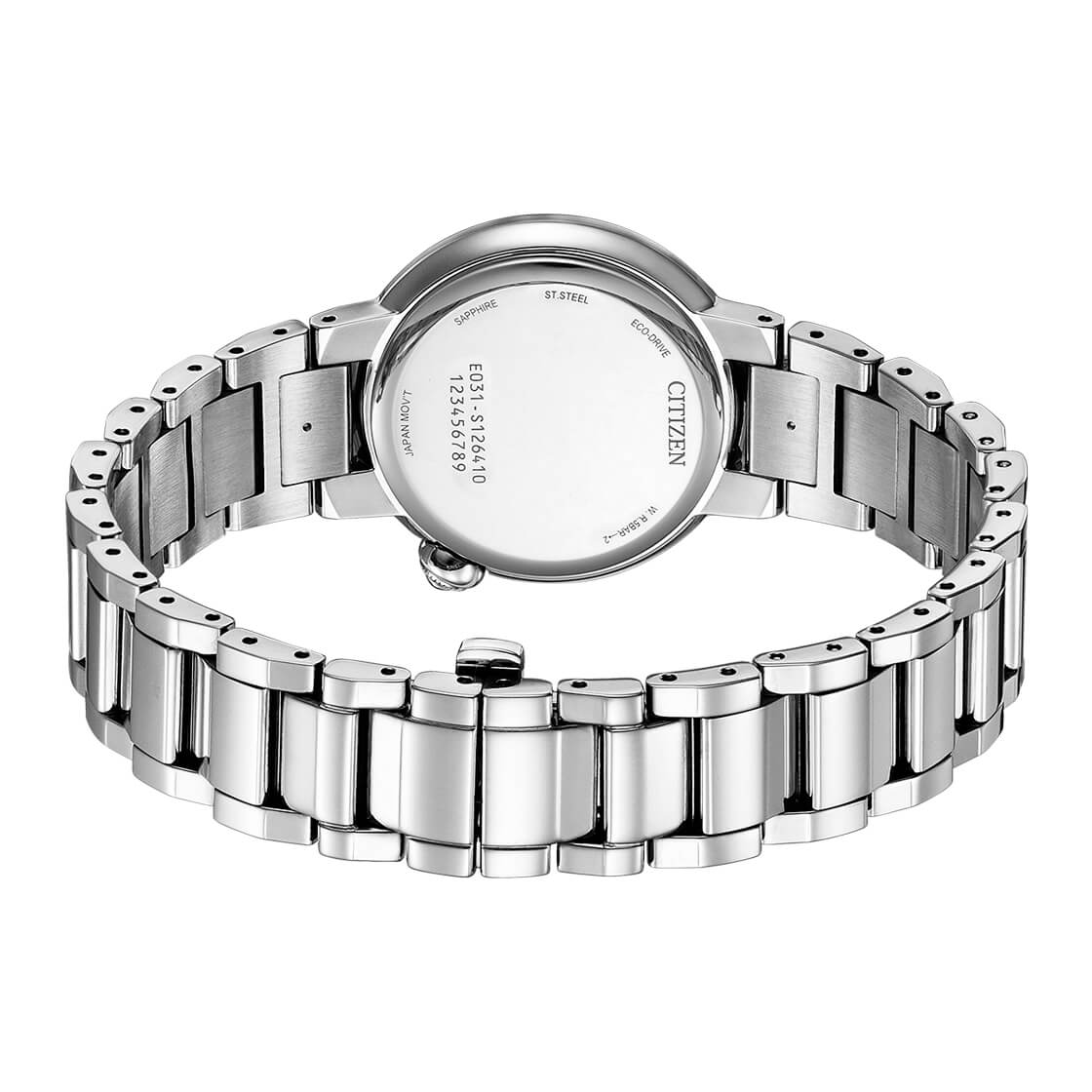 Citizen Women's Optical Powered Movement Silver Dial Watch - EM0910-80D