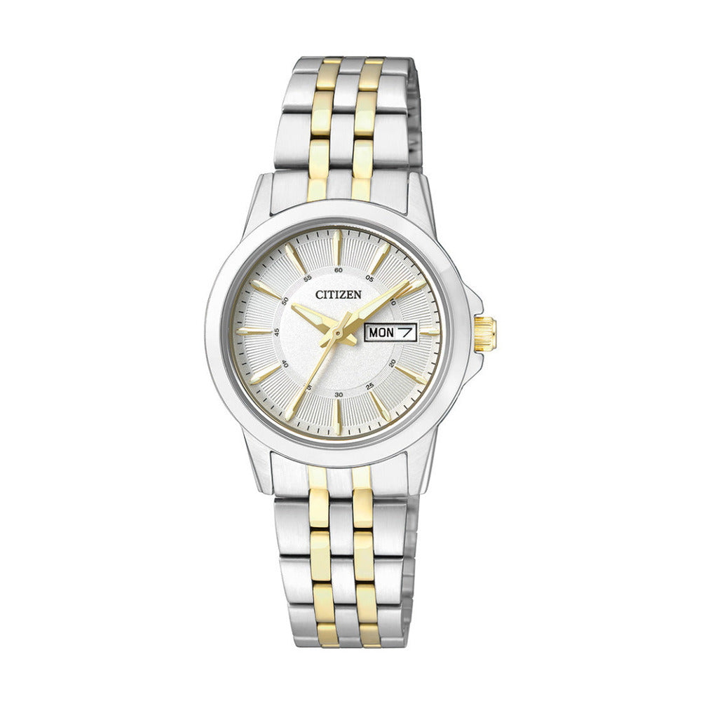 Citizen Women's Quartz Watch With Silver Dial - EQ0608-55A