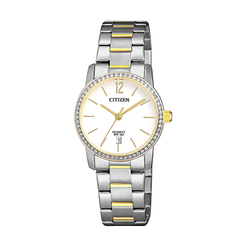 Citizen Women's Quartz Watch, Silver Dial - EU6038-89A