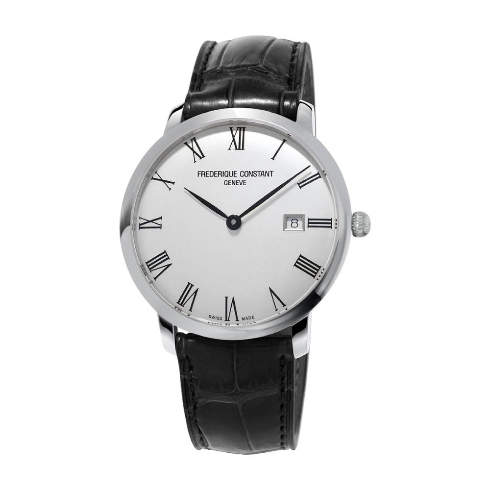 Frederique Constant Men's Automatic Movement White Dial Watch - FC-0039