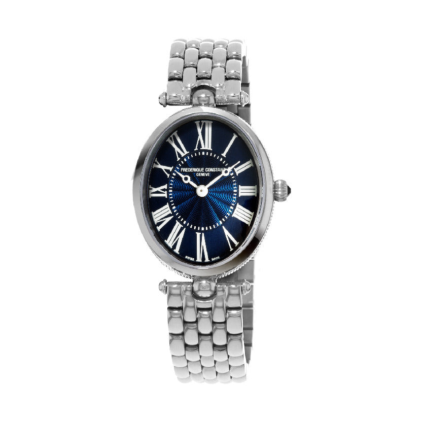 Frederique Constant Women's Quartz Blue Dial Watch - FC-0093