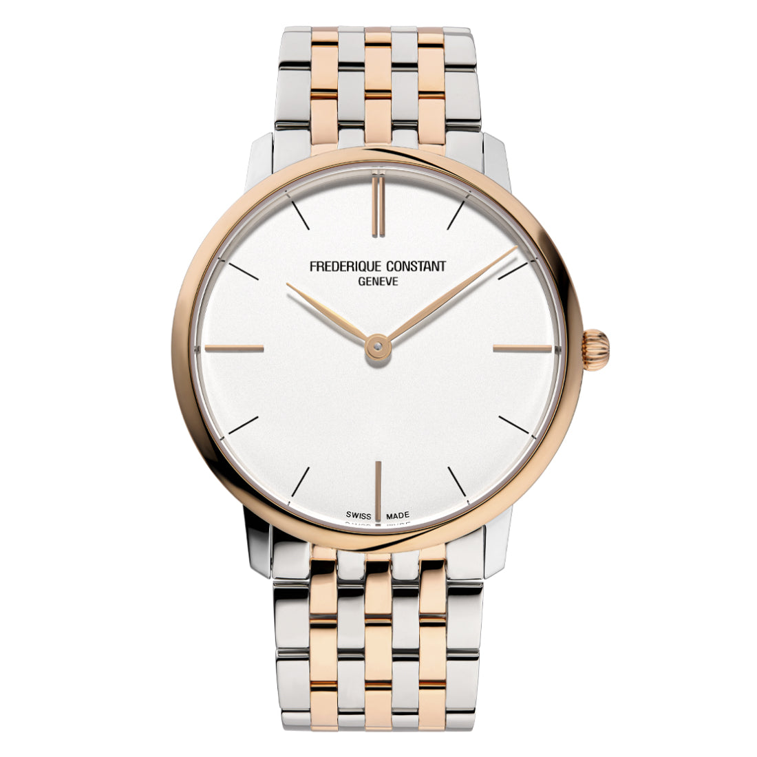 Frederique Constant Men's Quartz Watch, White Dial - FC-0122