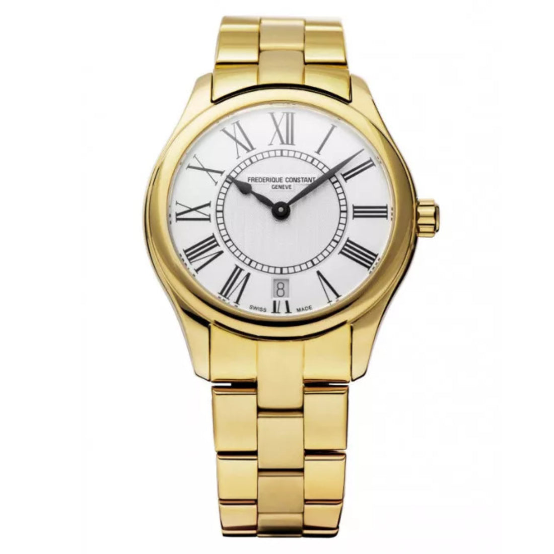 Frederique Constant Women's Quartz White Dial Watch - FC-0165