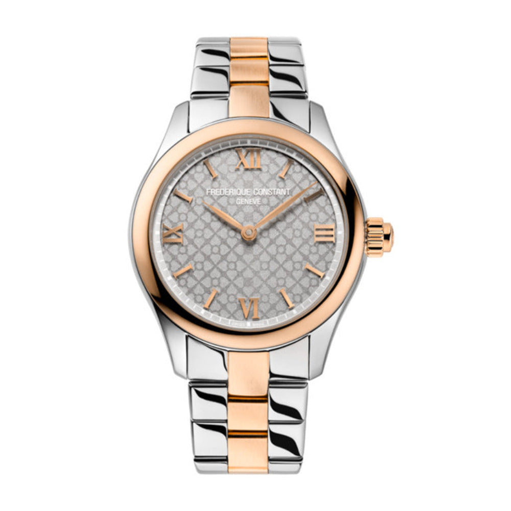 Frederique Constant Women's Quartz Silver Dial Watch - FC-0179+Charger