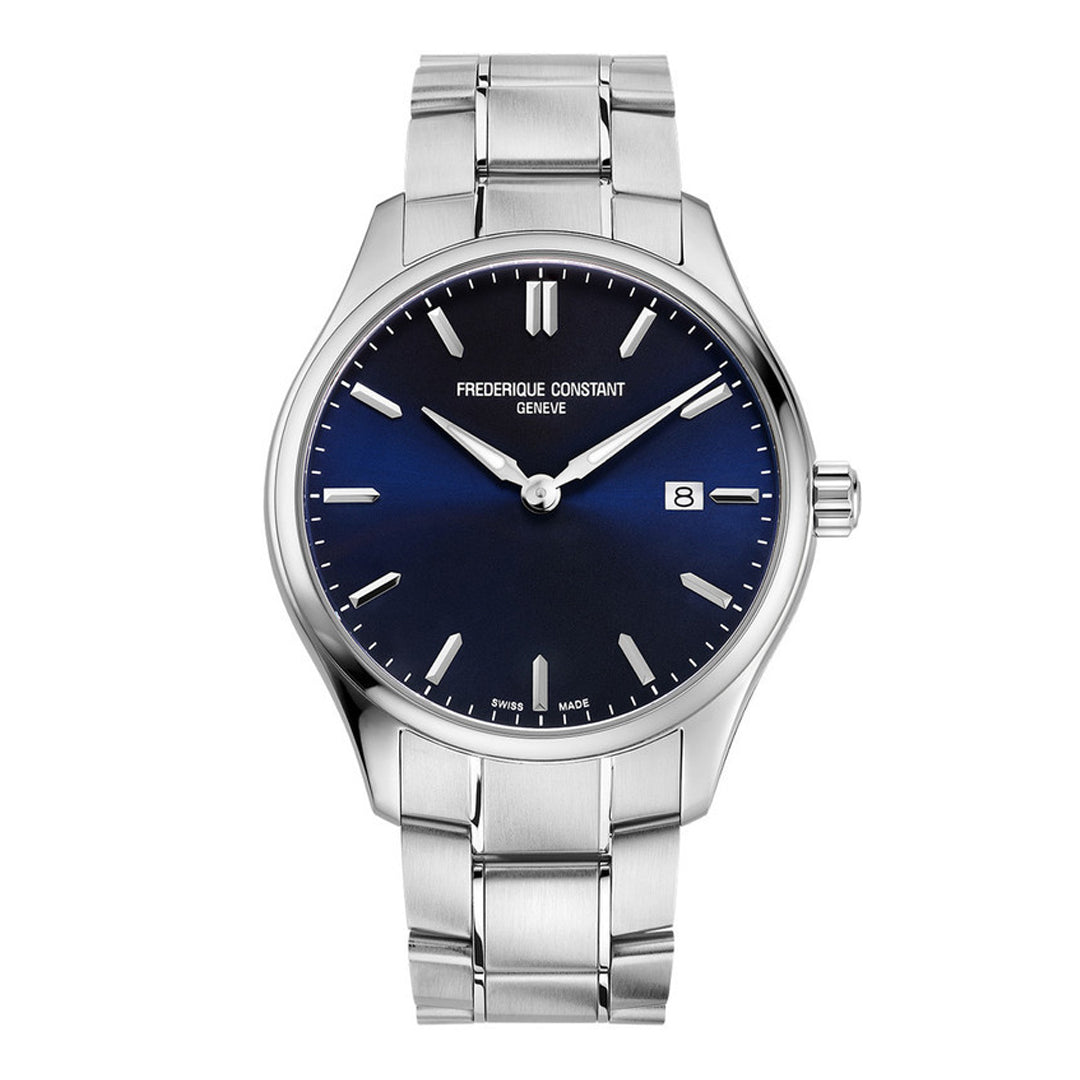 Frederique Constant Men's Quartz Blue Dial Watch - FC-0189