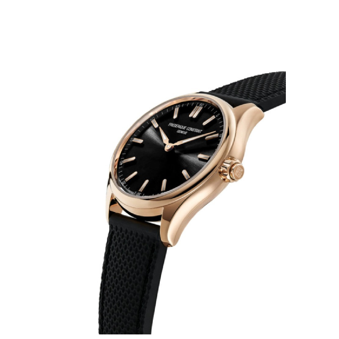 Frederique Constant Men's Quartz Black Dial Watch - FC-0201+Charger