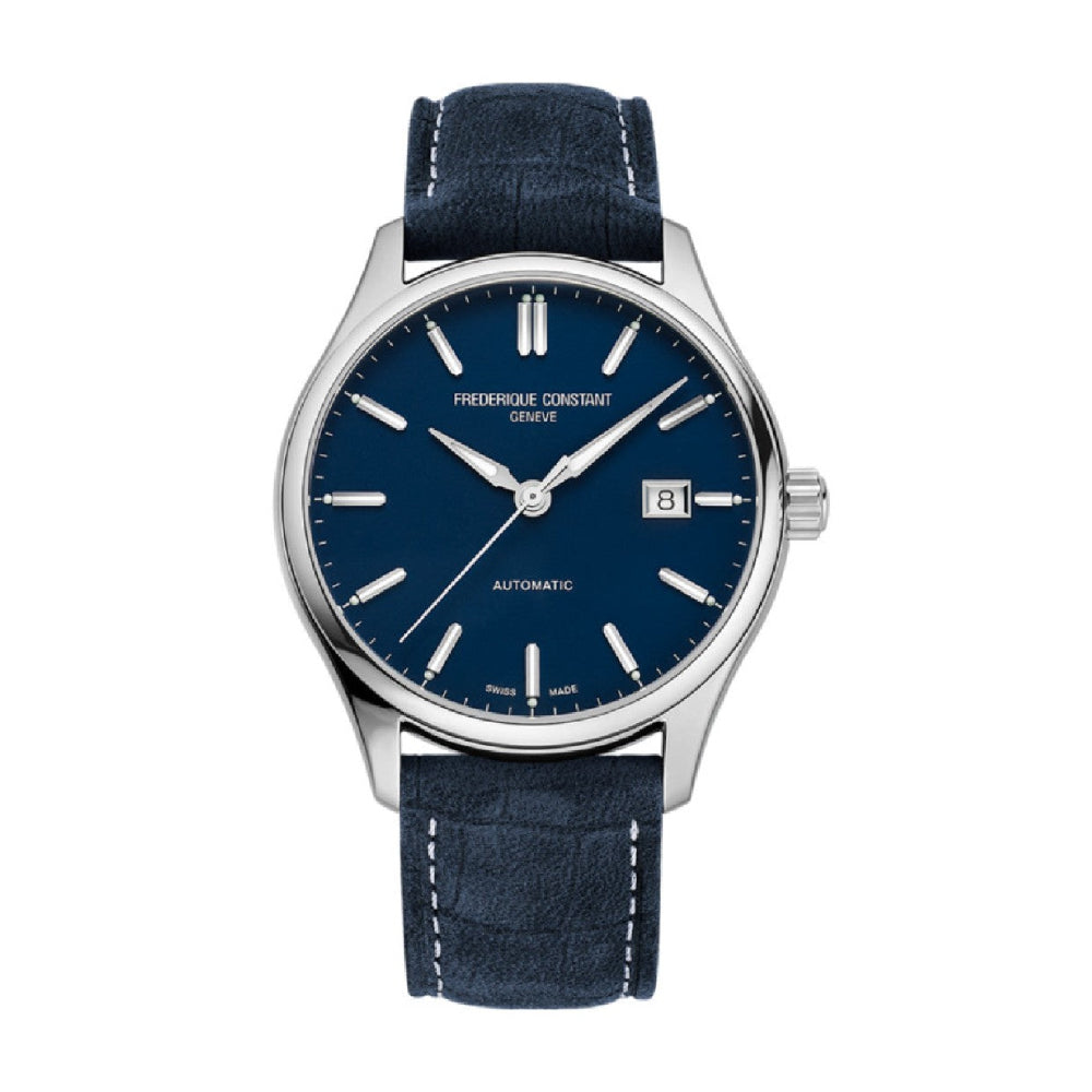 Frederique Constant Men's Automatic Movement Blue Dial Watch - FC-0203