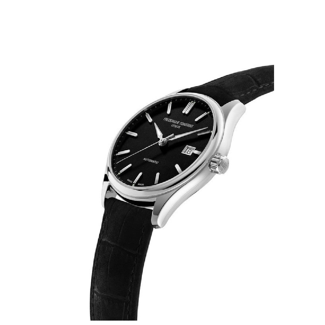 Frederique Constant Men's Automatic Movement Black Dial Watch - FC-0209