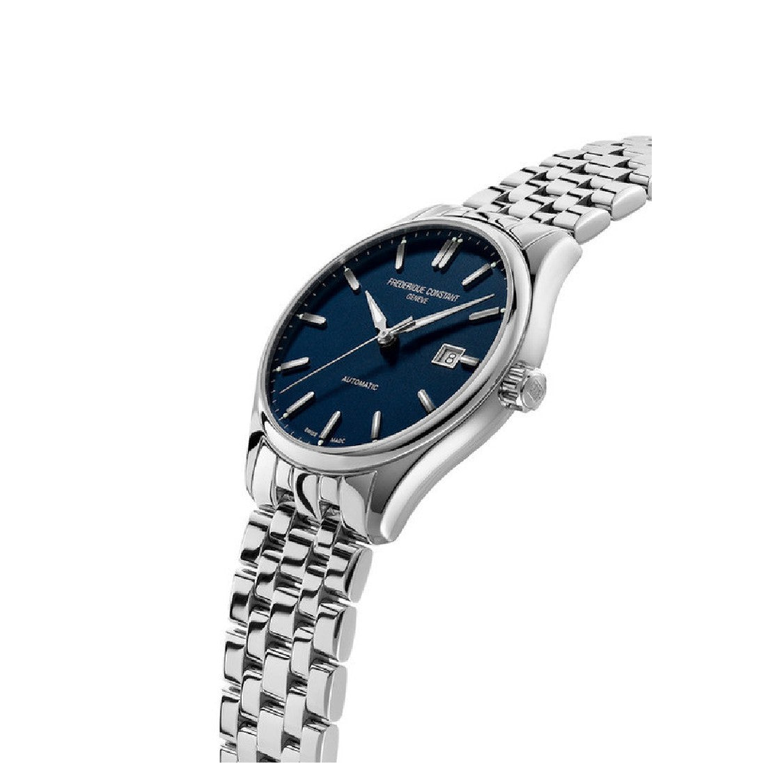 ساعة فريدريك كونستانت الرجالية بحركة أوتوماتيكية ولون مينا أزرق - FC-0210