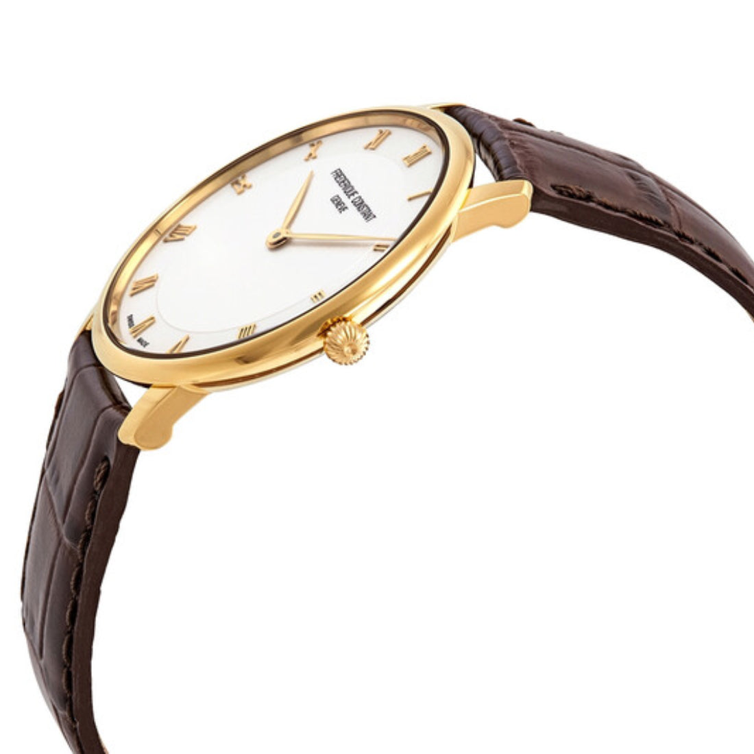 Frederique Constant Men's Quartz Watch, White Dial - FC-0010
