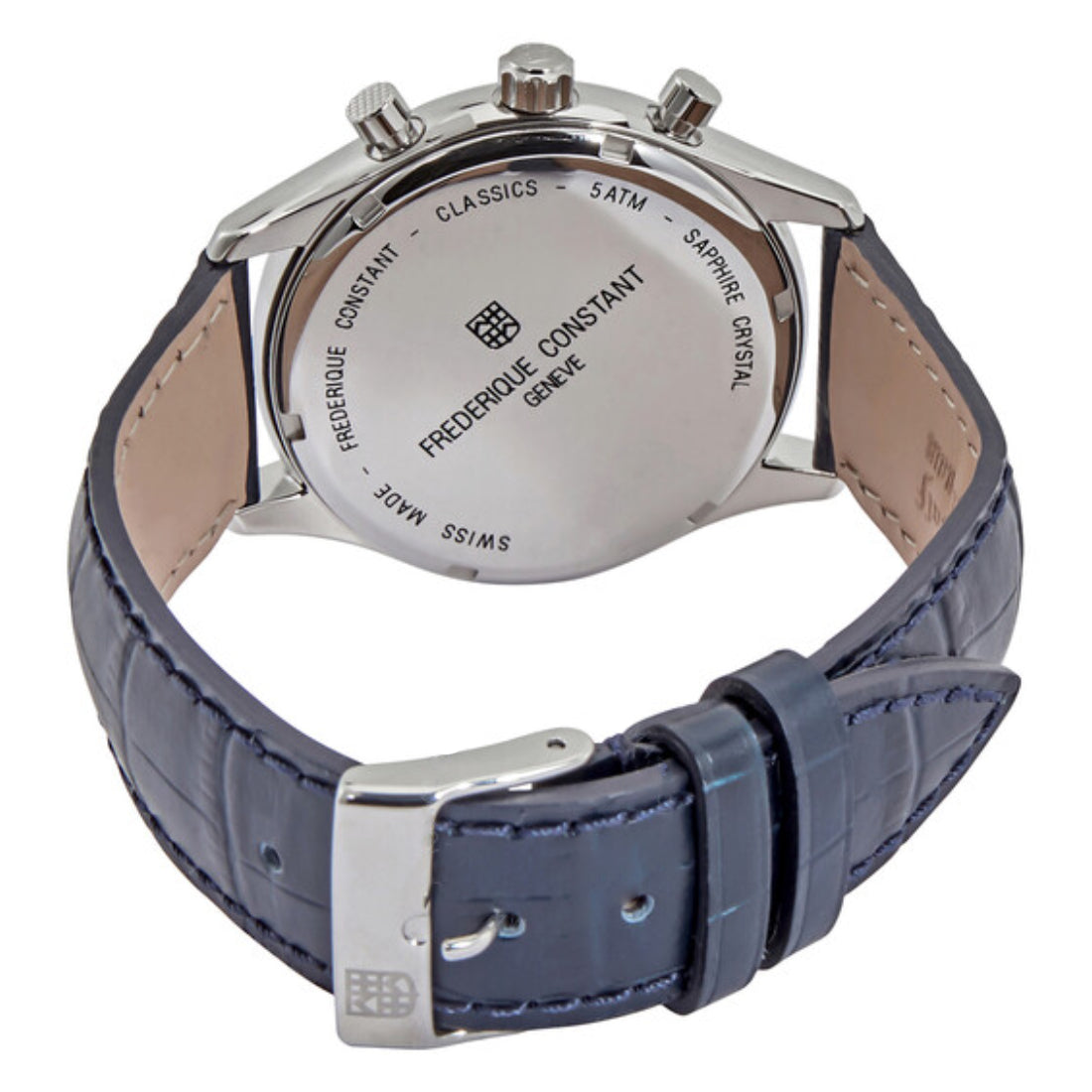 Frederique Constant Men's Quartz Blue Dial Watch - FC-0104