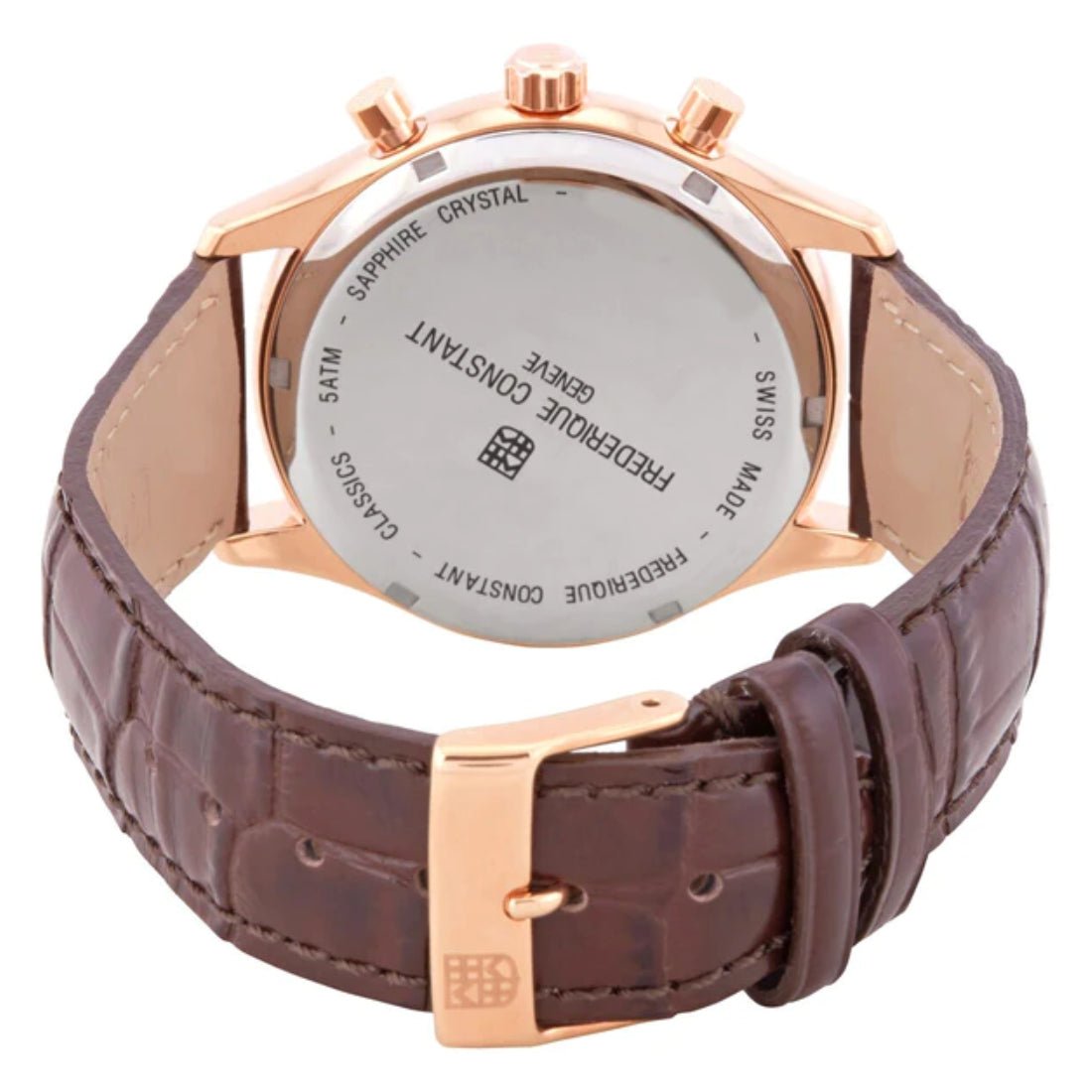 Frederique Constant Men's Quartz Watch, Silver Dial - FC-0107
