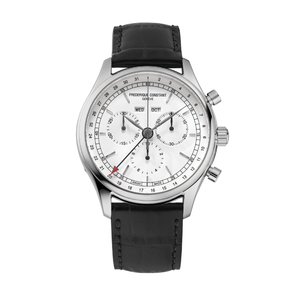 Frederique Constant Men's Quartz Watch, Silver Dial - FC-0248