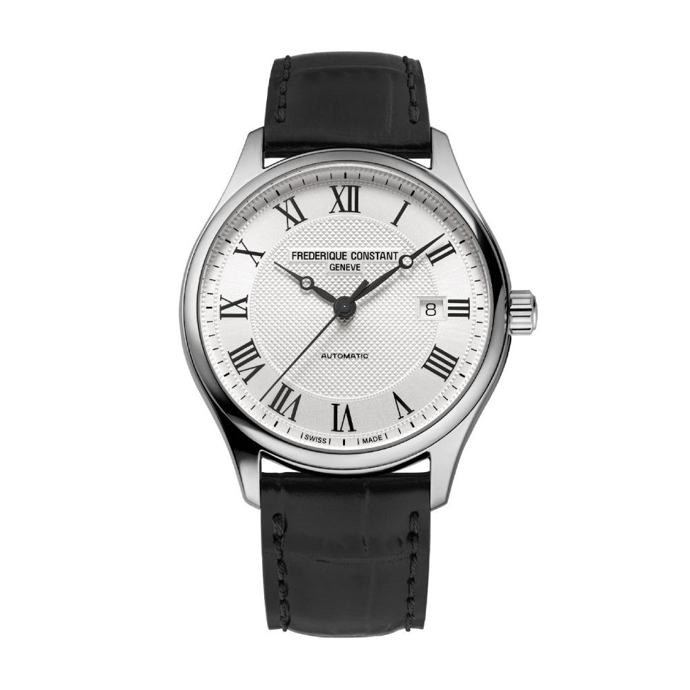 Frederique Constant Men's Automatic Movement Silver Dial Watch - FC-0240