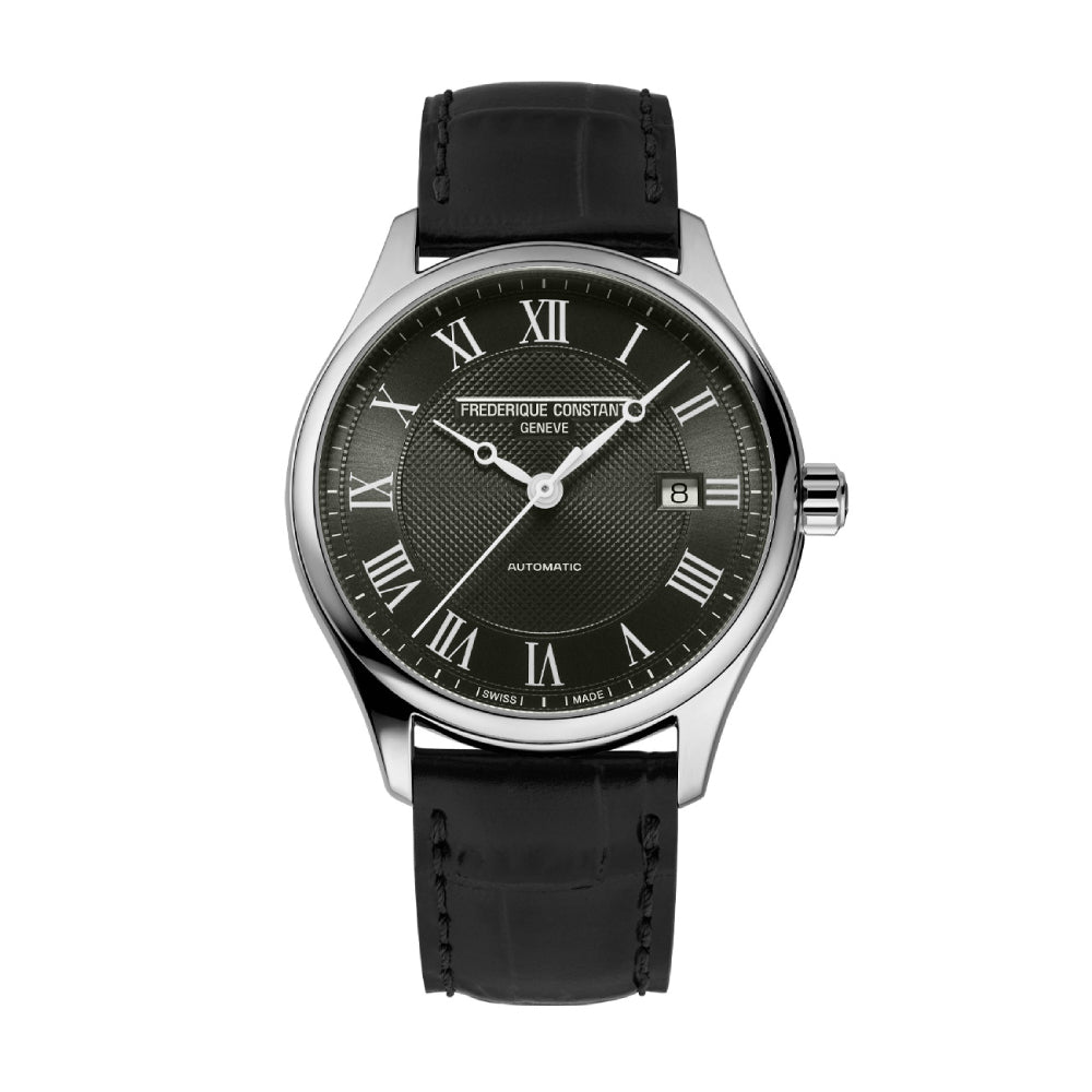 ساعة فريدريك كونستانت الرجالية بحركة أوتوماتيكية ولون مينا أخضر - FC-0241