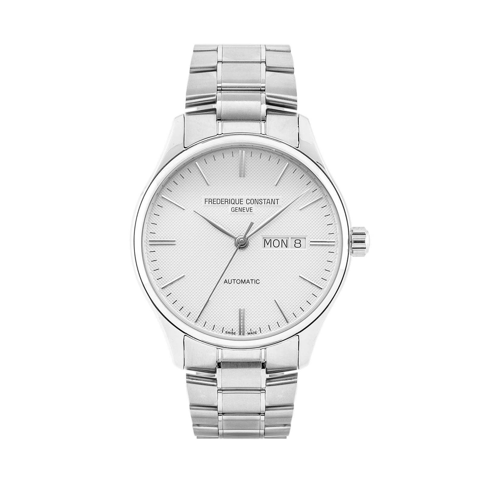 Frederique Constant Men's Quartz Watch, White Dial - FC-0178+L