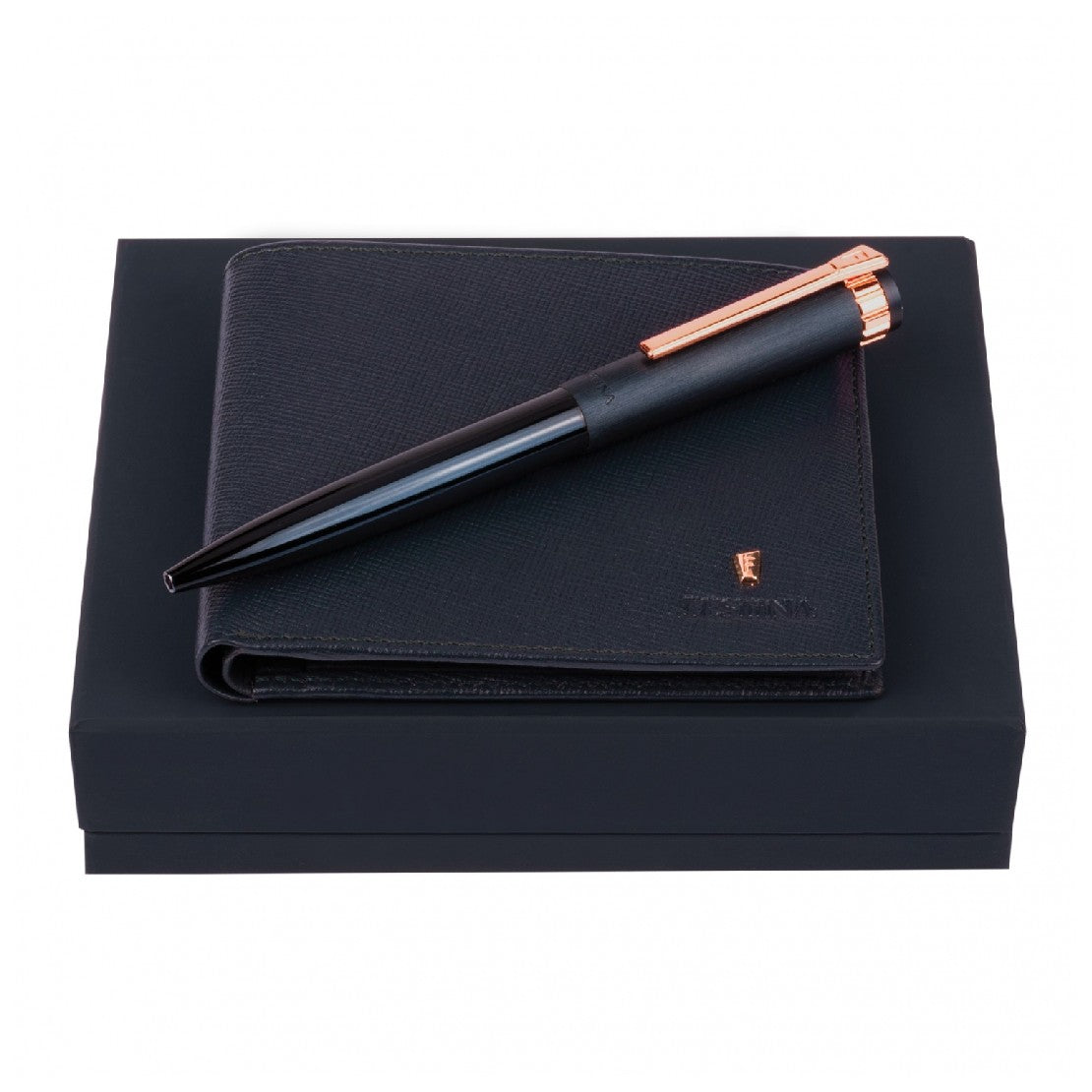 Festina Blue Pen and Wallet Set for Men - FS SET-0003(WLT+PEN)
