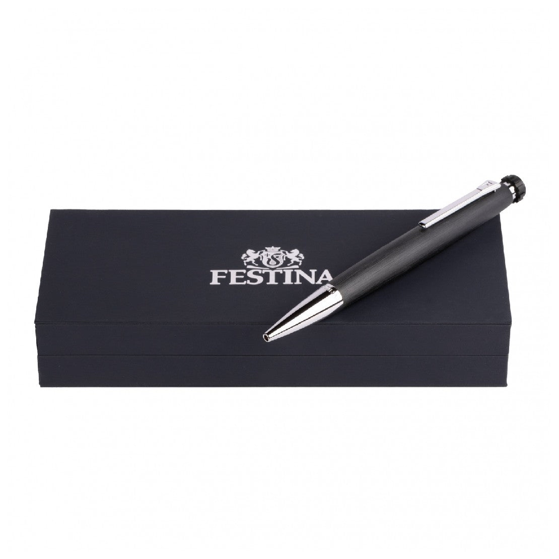 قلم باللون الأسود وكروم من فيستينا - FSPEN-0001
