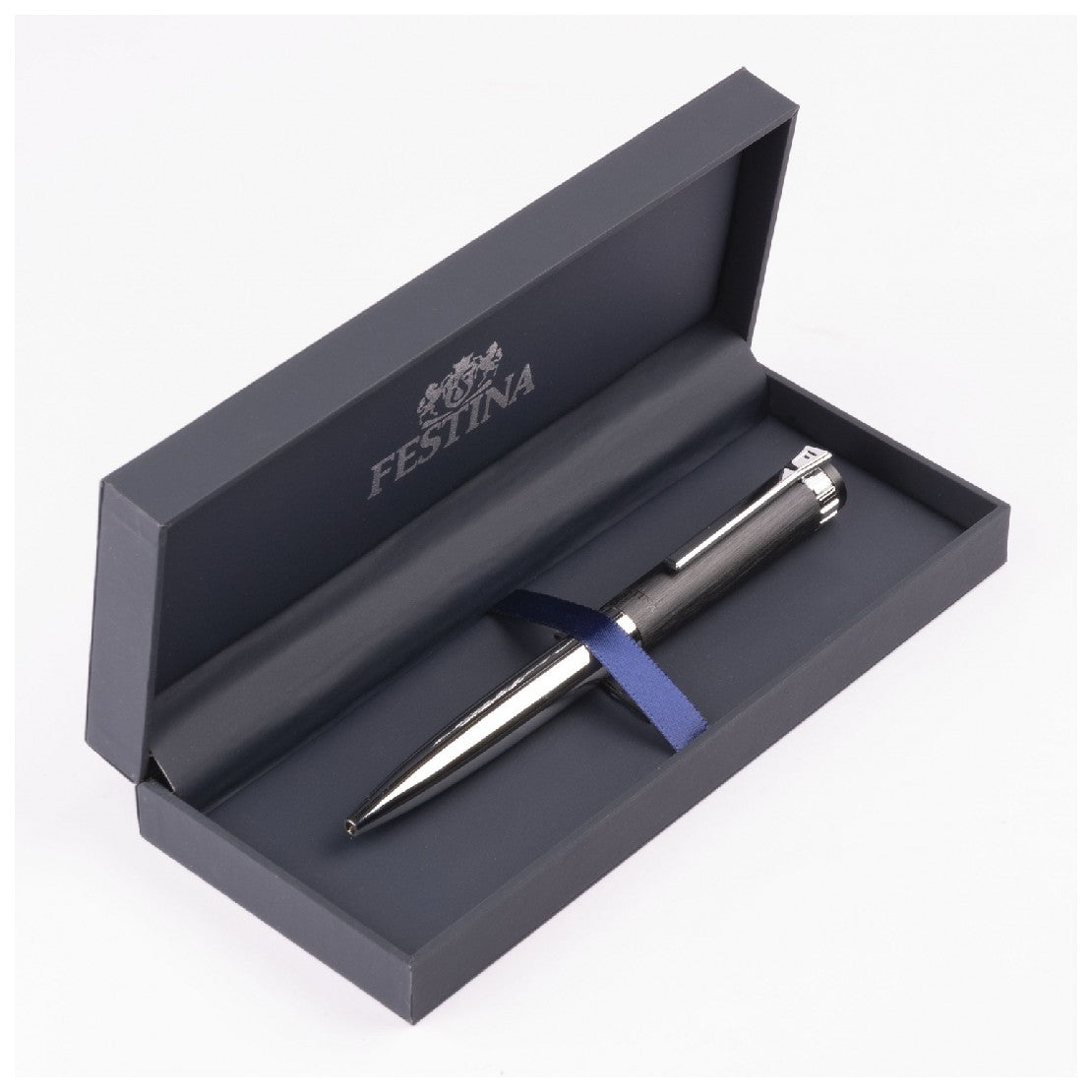 قلم باللون الأسود وكروم من فيستينا - FSPEN-0016