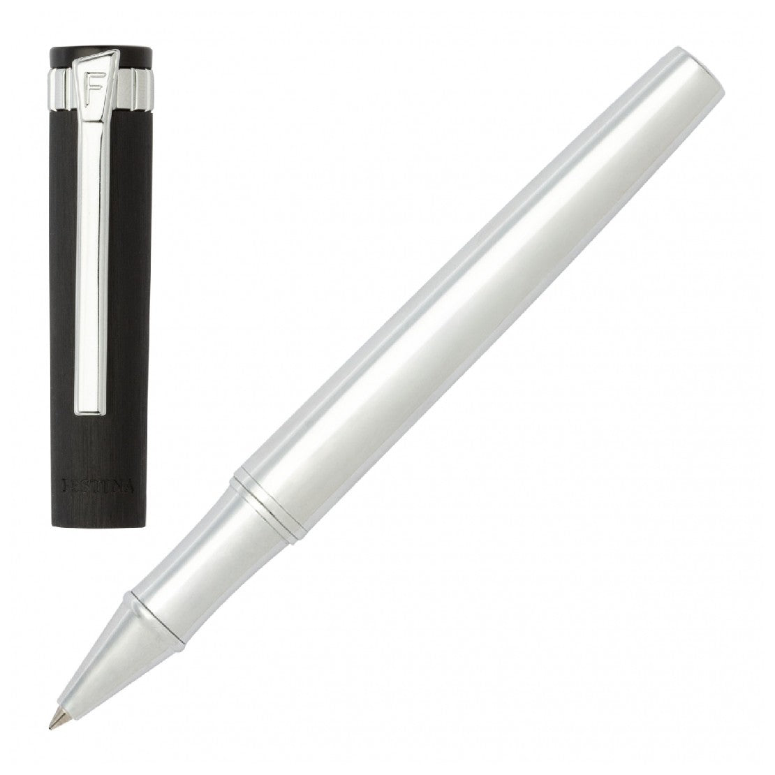قلم باللون الأسود وكروم من فيستينا - FSPEN-0018