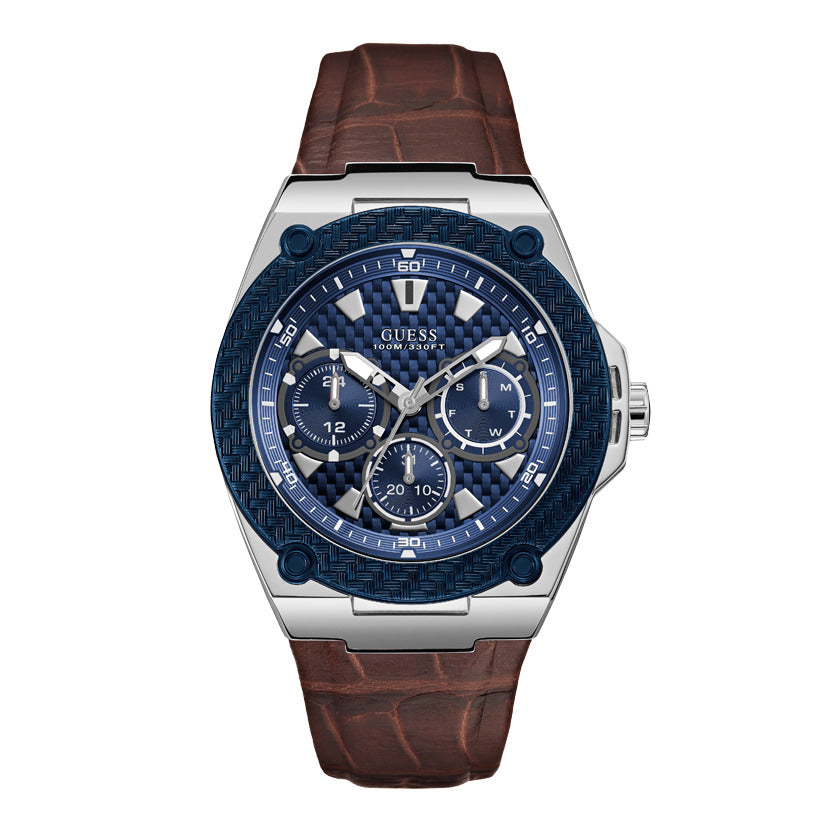 Guess Men's Quartz Blue Dial Watch - GW-0137