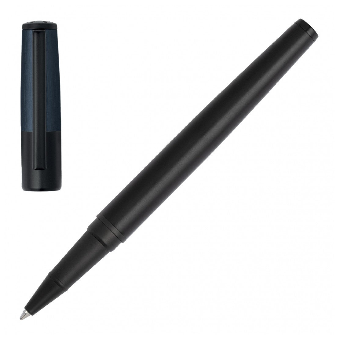 قلم باللون الأسود وأزرق من هوغو بوس - HBPEN-0012