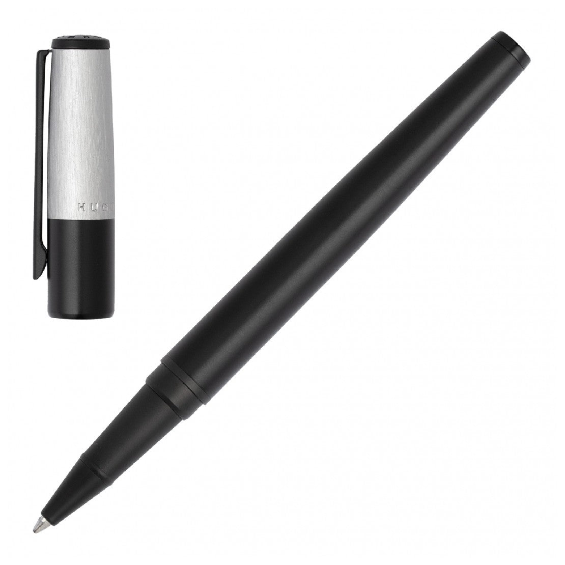 قلم باللون الأسود وكروم من هوغو بوس - HBPEN-0013
