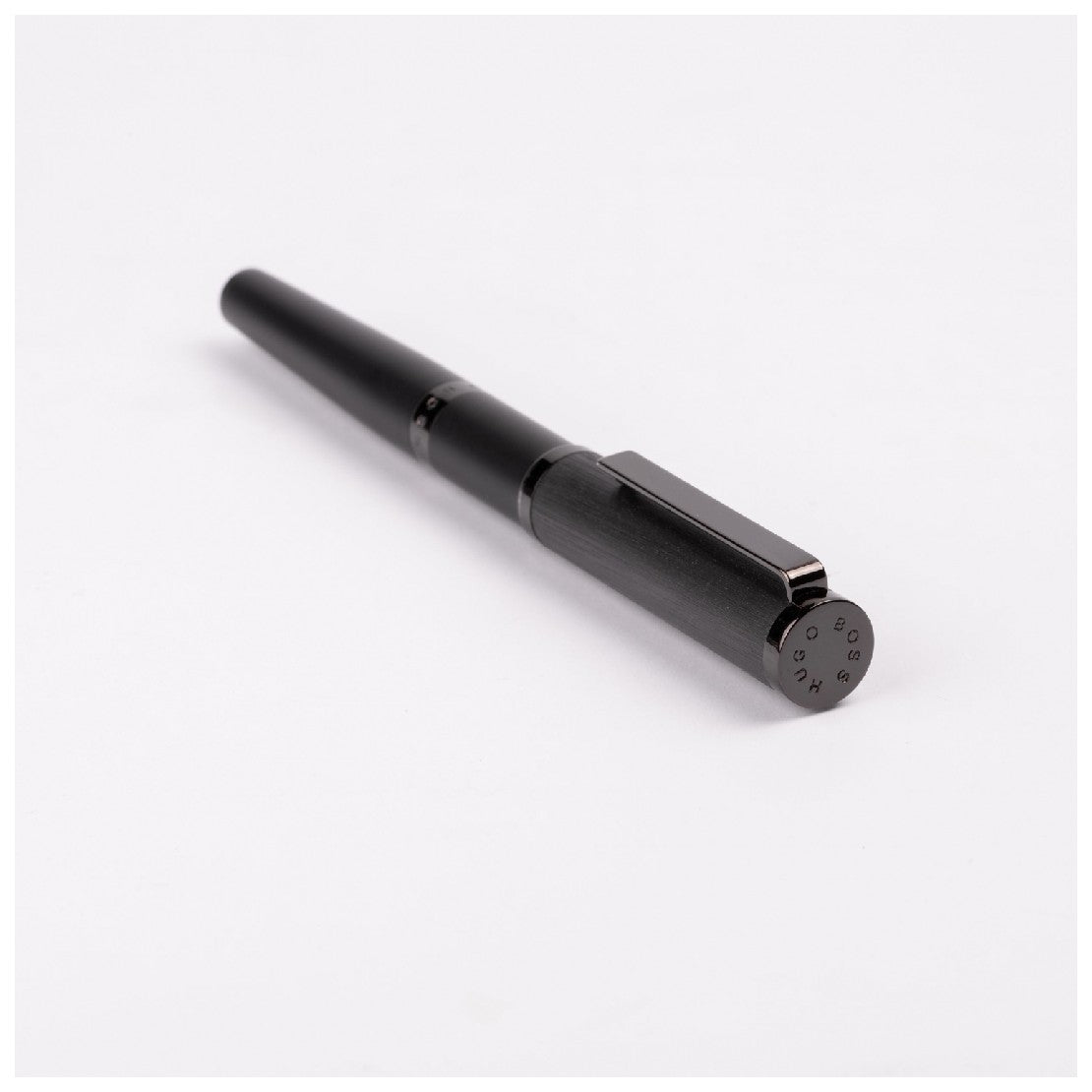 Hugo Boss Dark Gray and Black Pen - HBPEN-0020