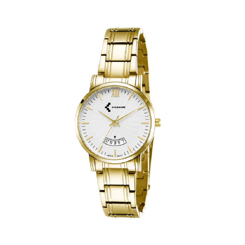 Kylemore Women's Quartz White Dial Watch - KM-0050