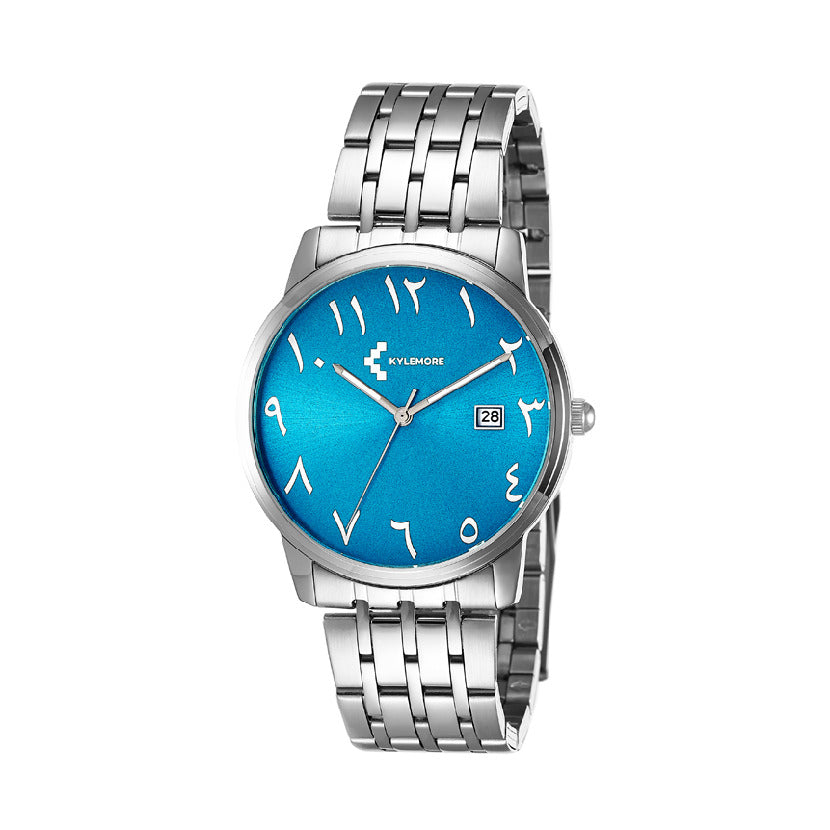 ساعة كيليمور الرجالية بحركة كوارتز ولون مينا أزرق - KM-0110