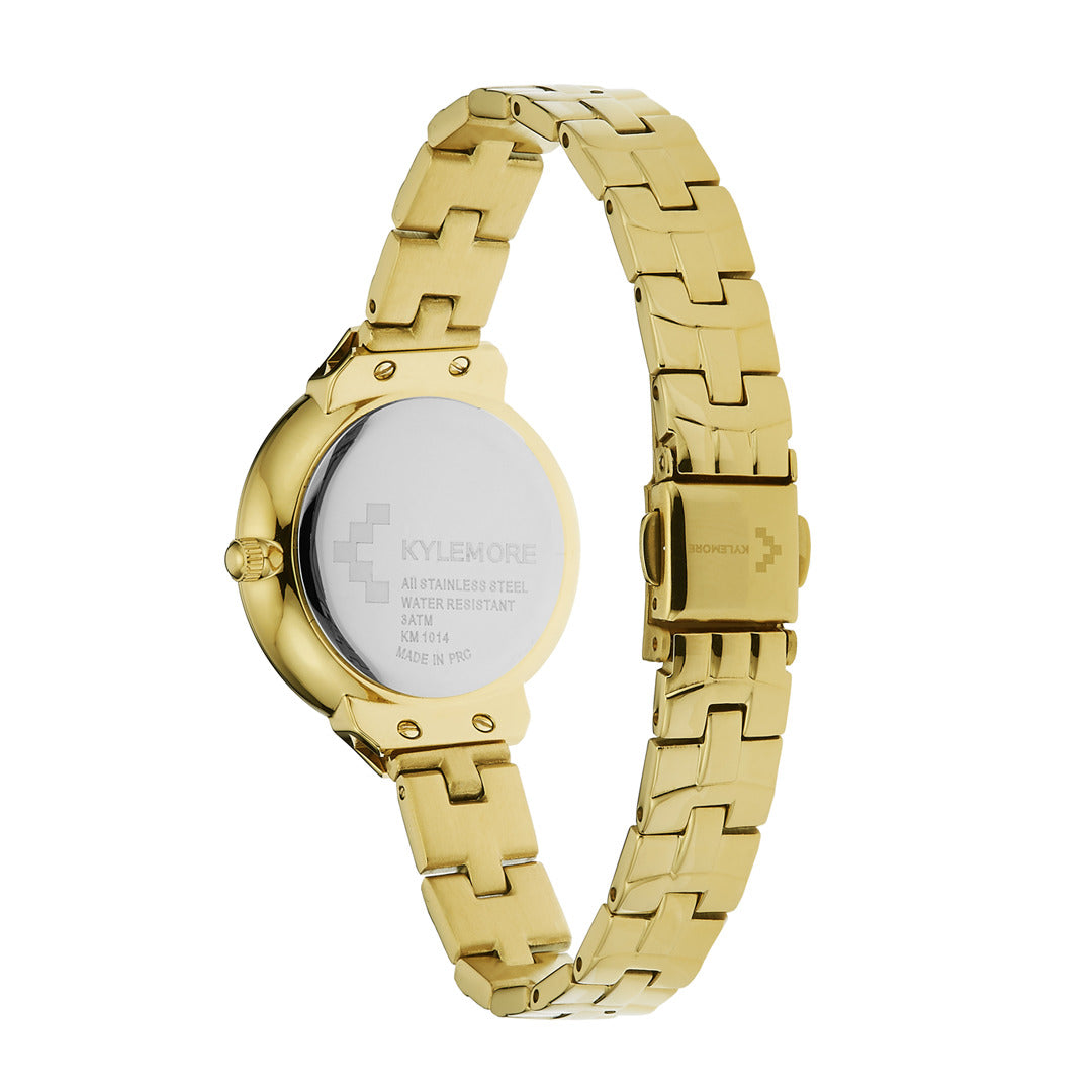 Kylemore Men's and Women's Quartz White Dial Watch - KM-0116