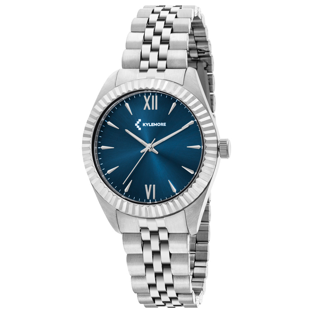 Kylemore Men's Quartz Blue Dial Watch - KM-1007