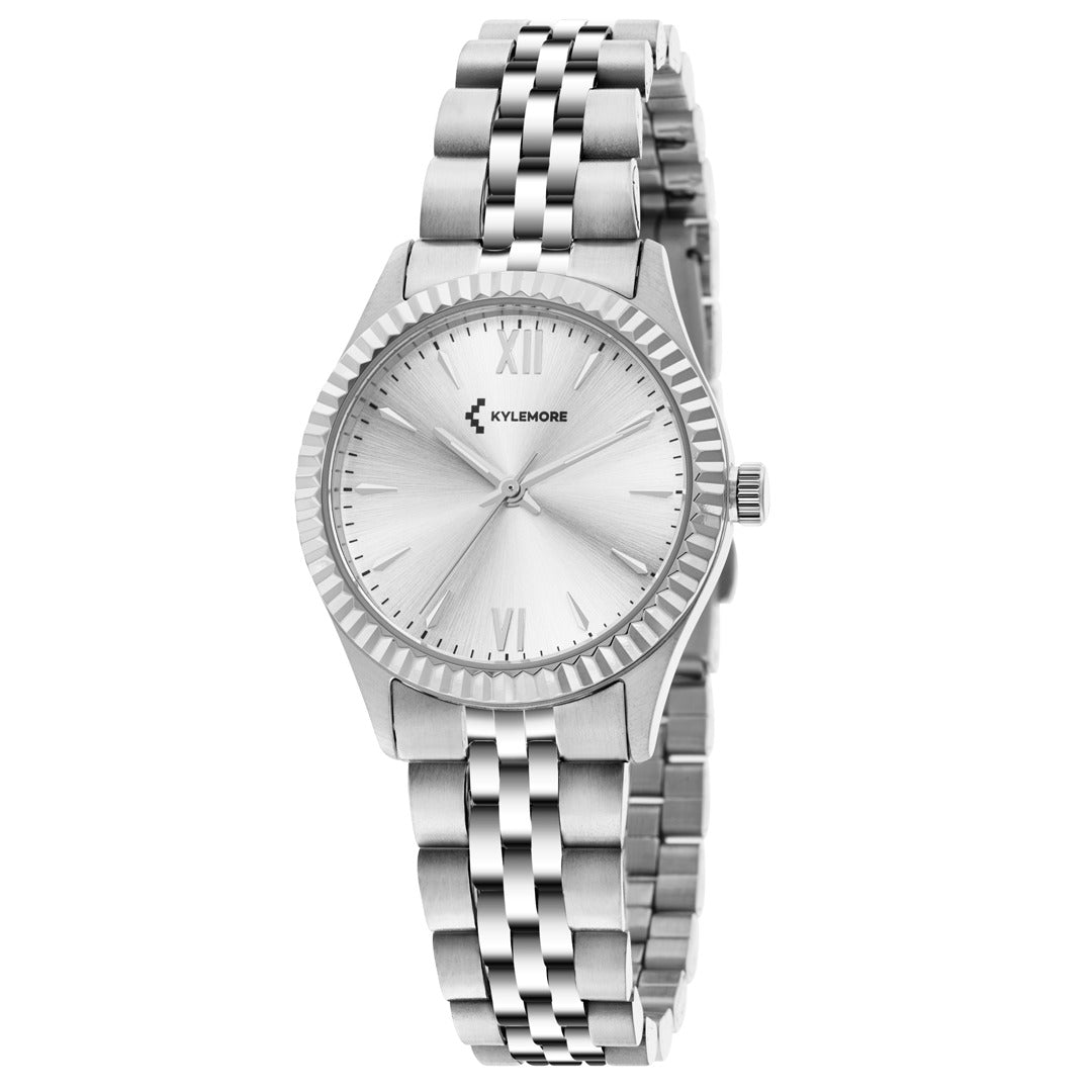 Kylemore Women's Quartz Watch with Silver Dial - KM-1011B
