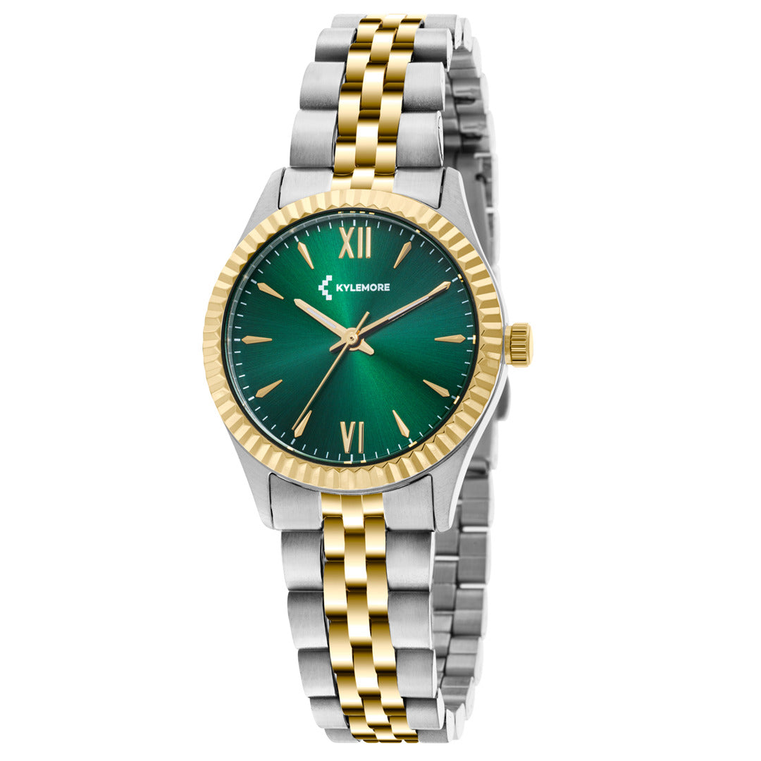 Kylemore Women's Quartz Watch with Green Dial - KM-1013B