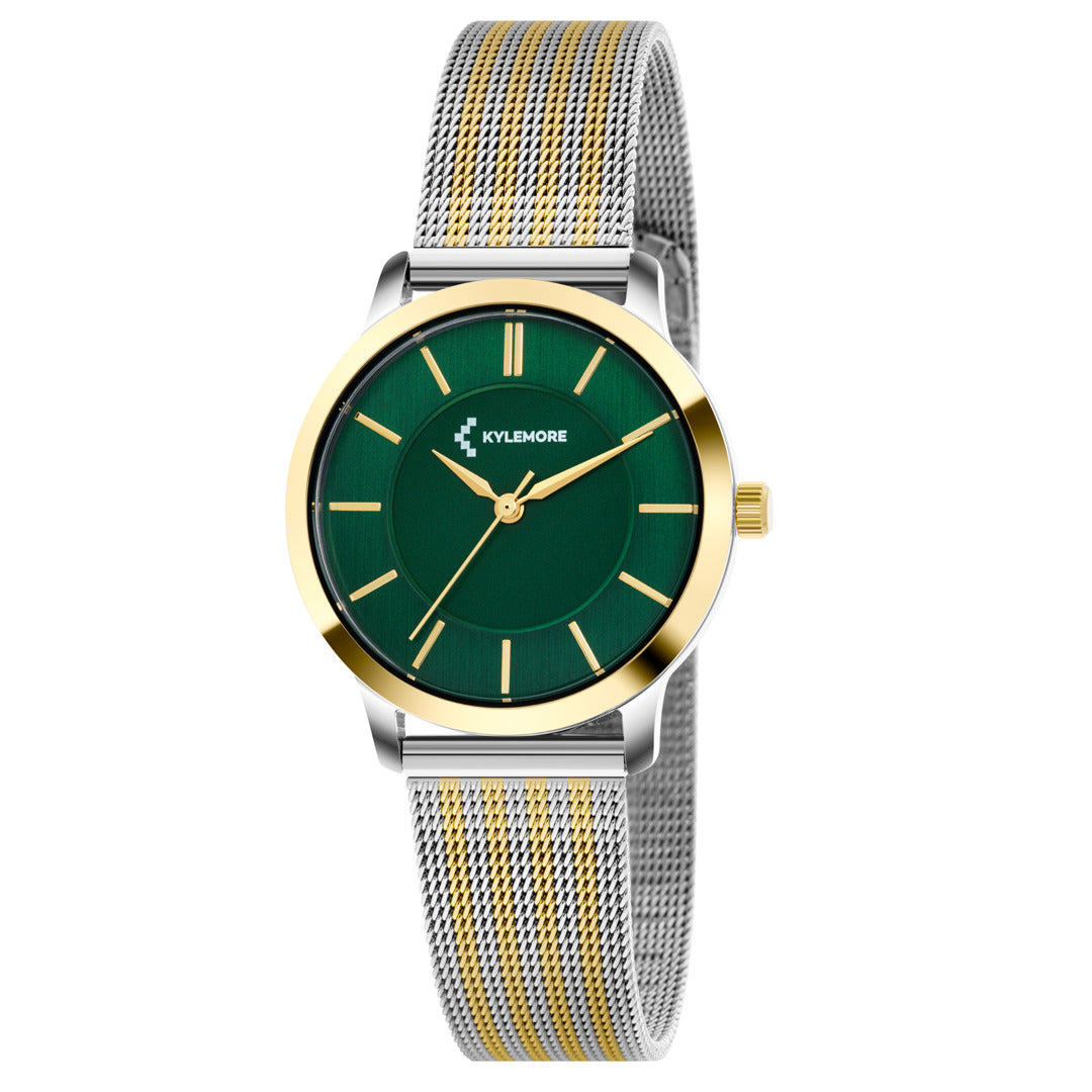 Kylemore Women's Quartz Watch with Green Dial - KM-1034B