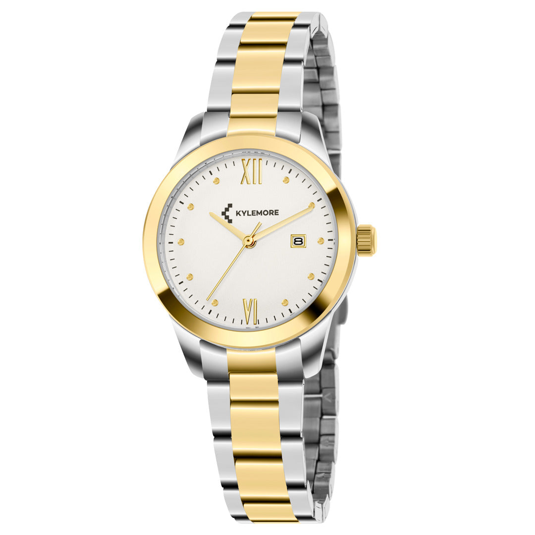Kylemore Women's Quartz Watch with Silver White Dial - KM-1038B