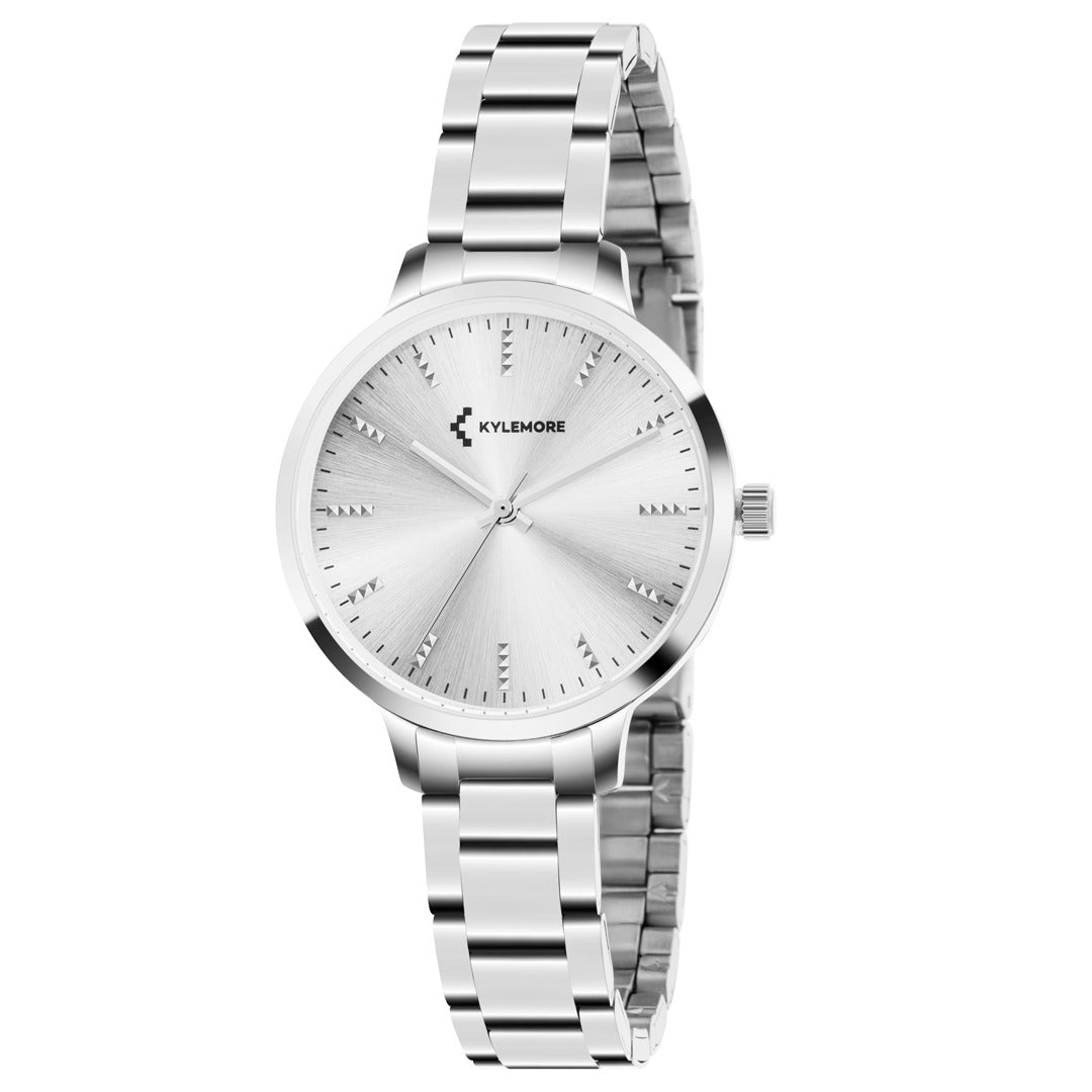 Kylemore Women's Quartz Watch with White Dial - KM-1040B