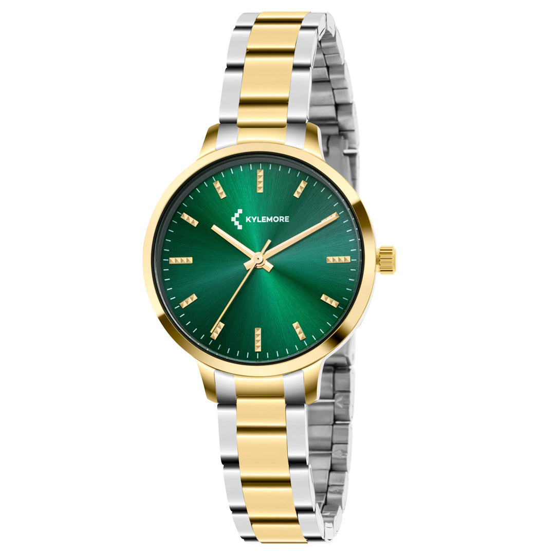 Kylemore Women's Quartz Watch with Green Dial - KM-1044B