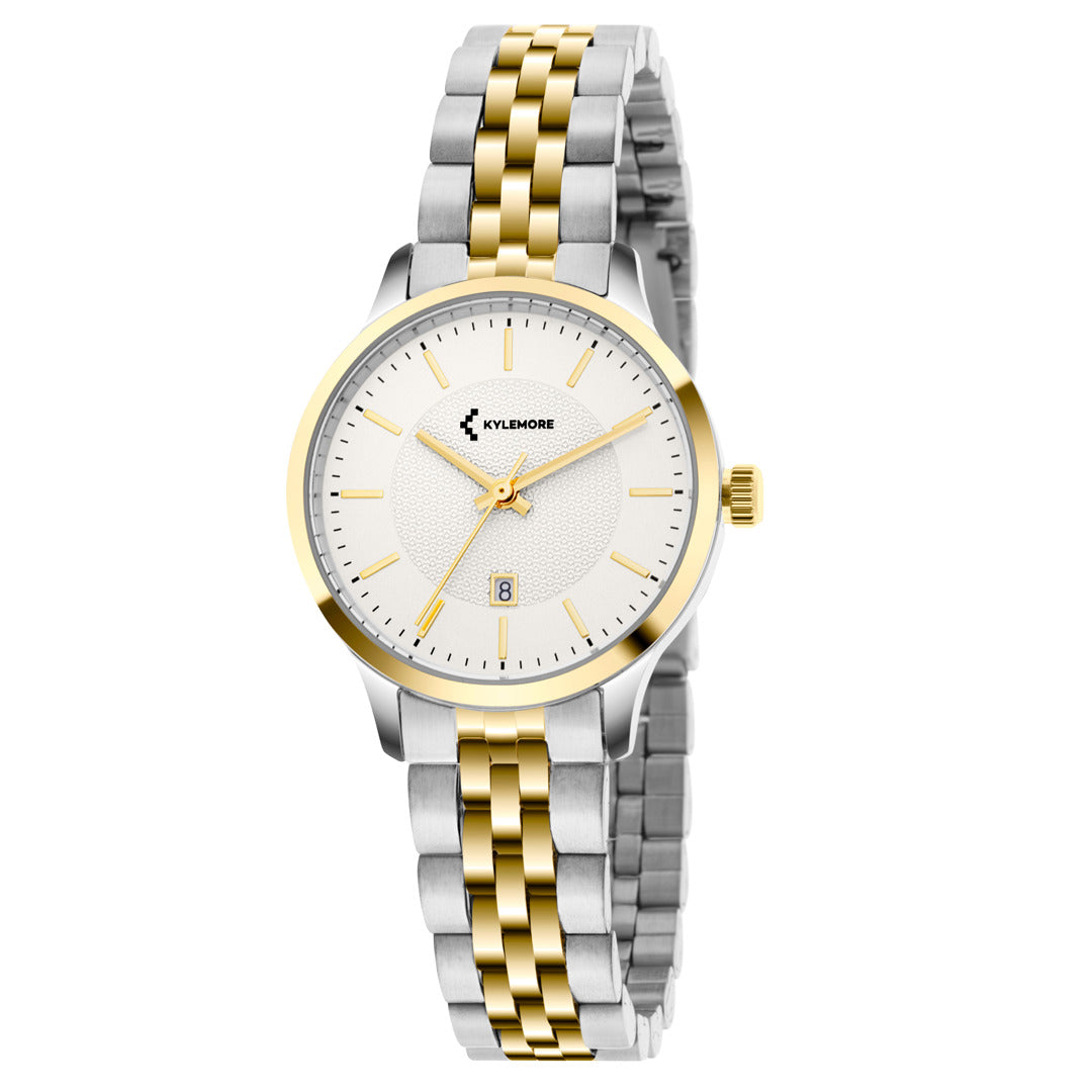 Kylemore Women's Quartz Watch with Silver White Dial - KM-1052B
