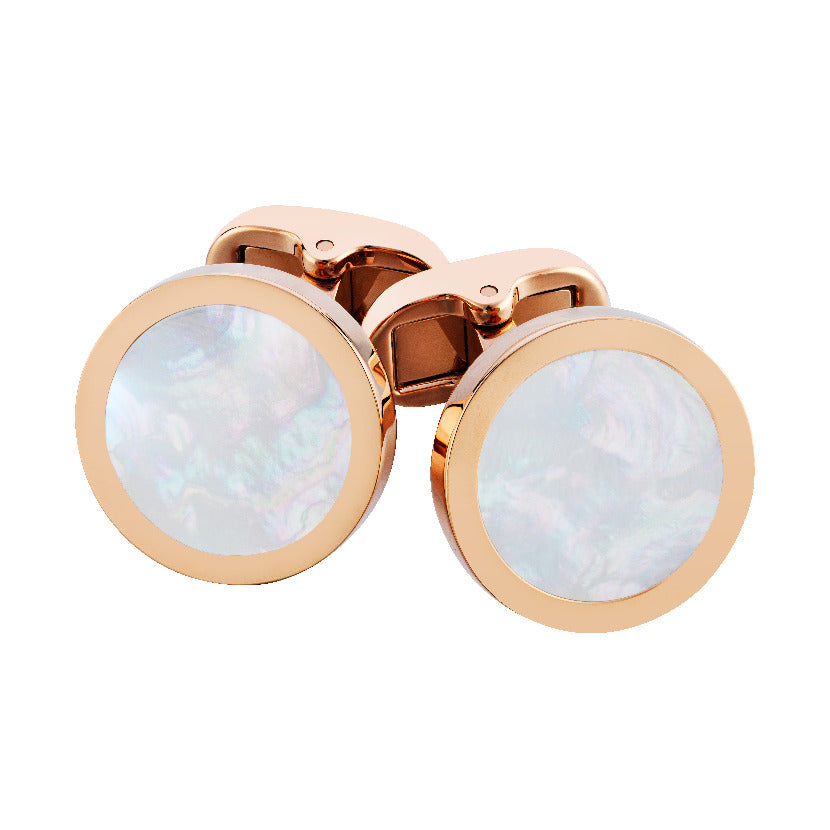Rose gold Cufflinks from Kellymore - KMC-0028