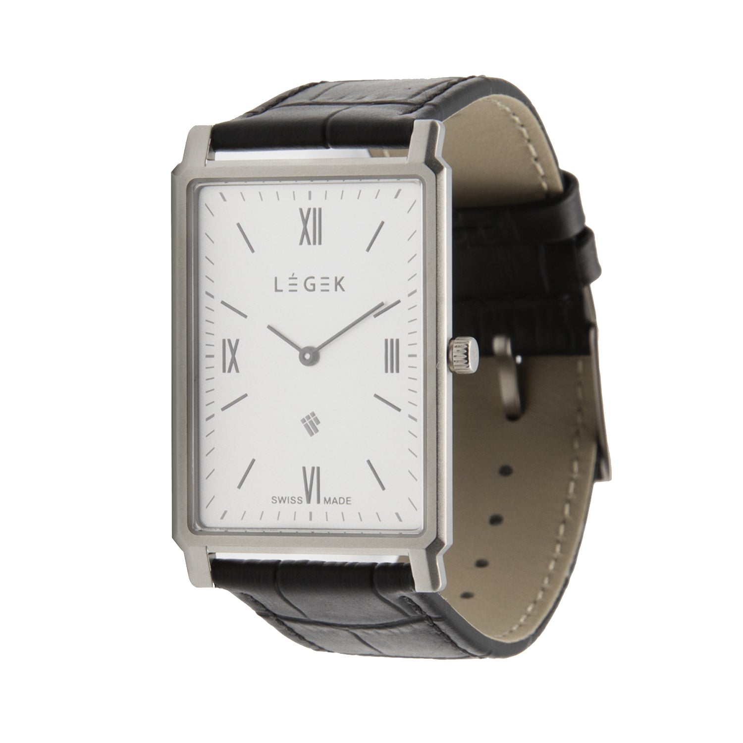 LEGIC Men's Quartz Watch, White Dial - LEG-0009