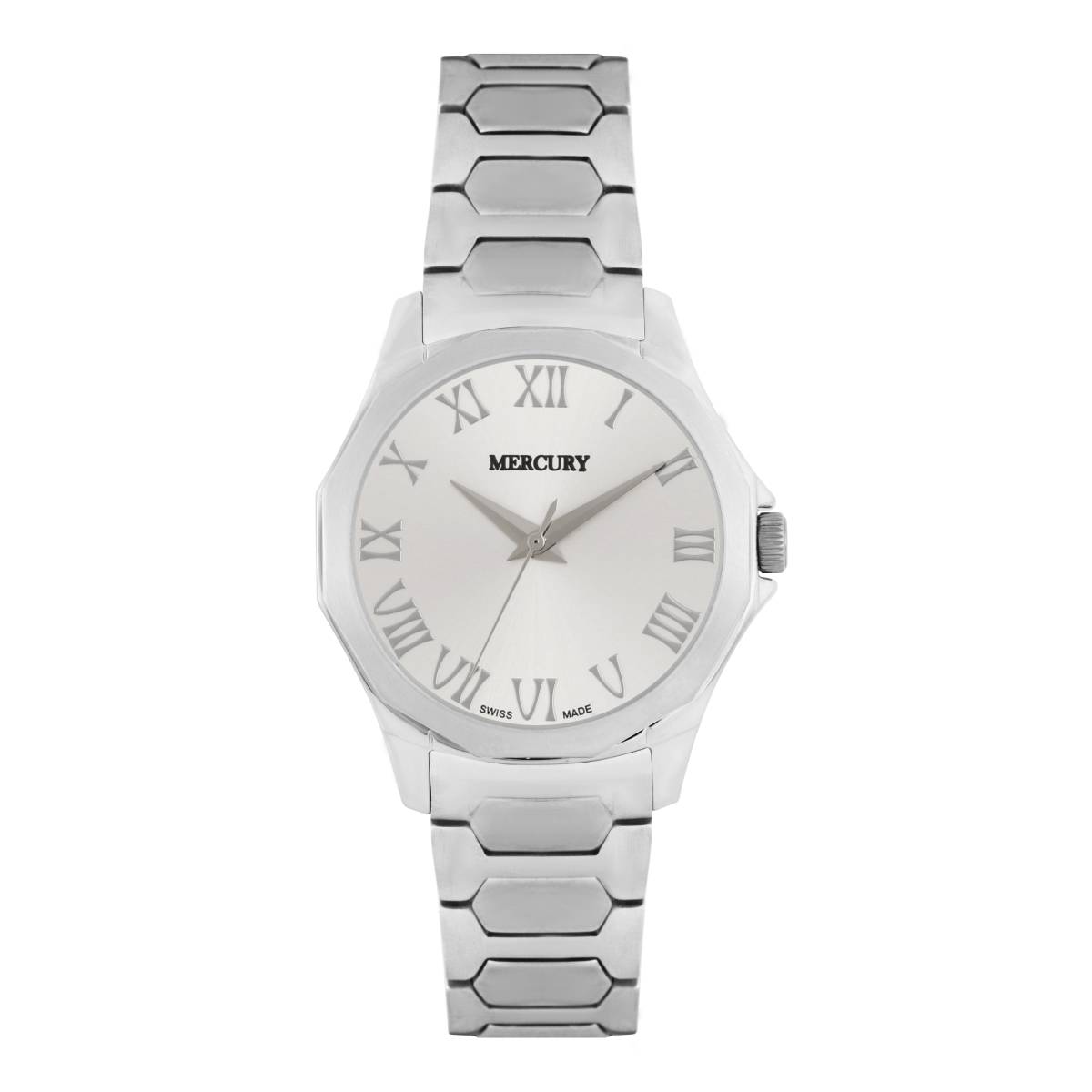 Mercury Women's Swiss Quartz Watch with White Dial - MER-0018