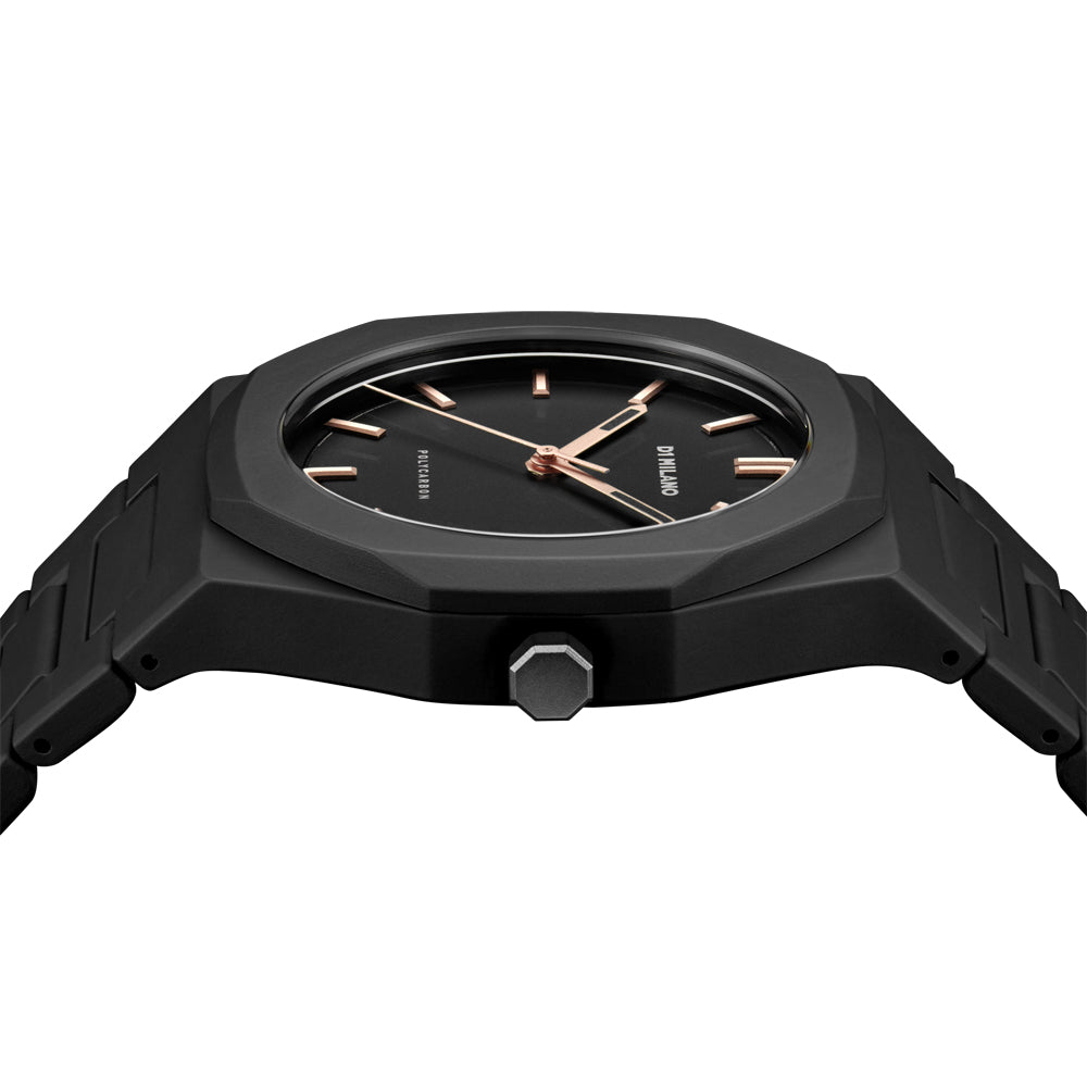 D1 Milano Men's Quartz Watch, Black Dial - ML-0105