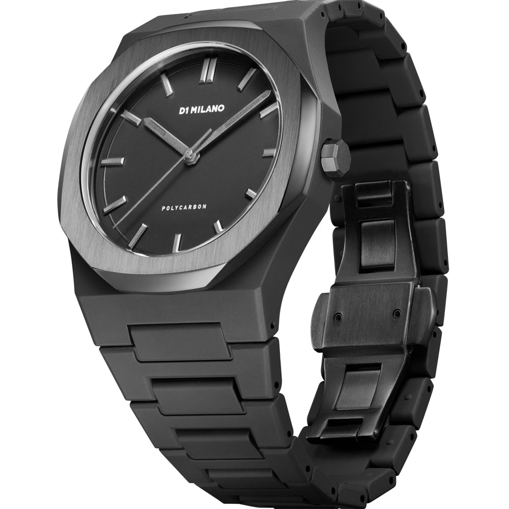 D1 Milano Men's Quartz Watch, Black Dial - ML-0106