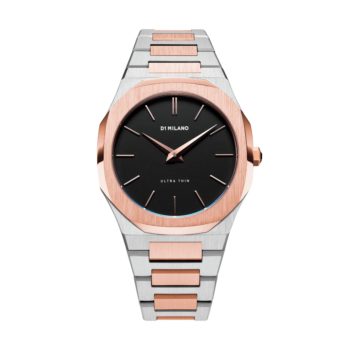 D1 Milano Men's and Women's Quartz Watch, Black Dial - ML-0137