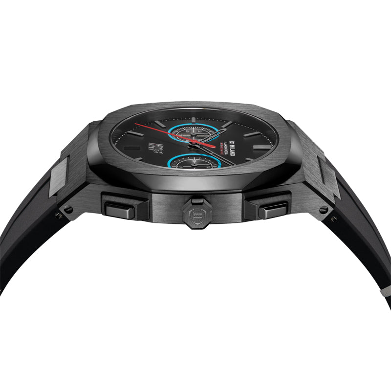 D1 Milano Men's Quartz Watch, Black Dial - ML-0175