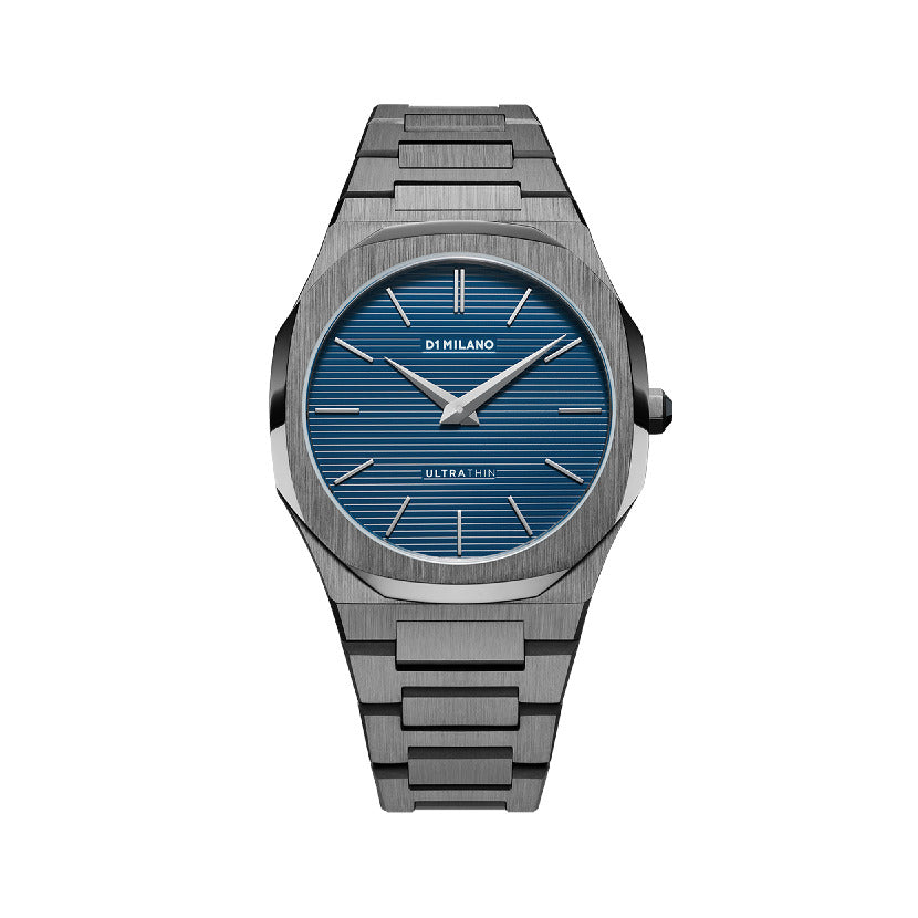 D1 Milano Men's Quartz Blue Dial Watch - ML-0193